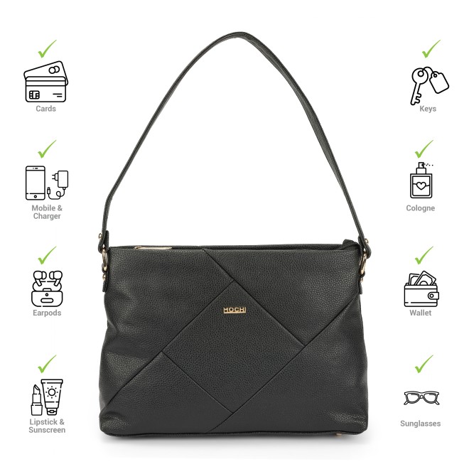 Mochi Women Black Shoulder Bag (SKU: 66-715-11-10)