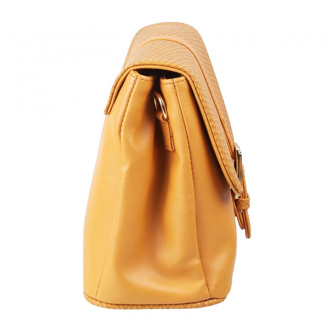 Mochi Women Yellow Flap Over Sling (SKU: 66-7153-33-10)