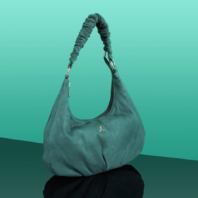 Mochi Women Green Hand Bags Hobo Bags
