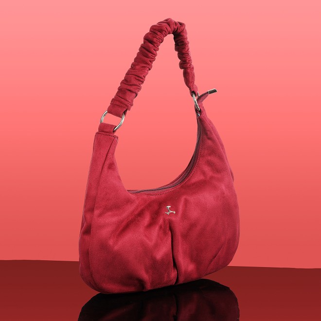 Mochi Women Maroon Hand Bags Hobo Bags