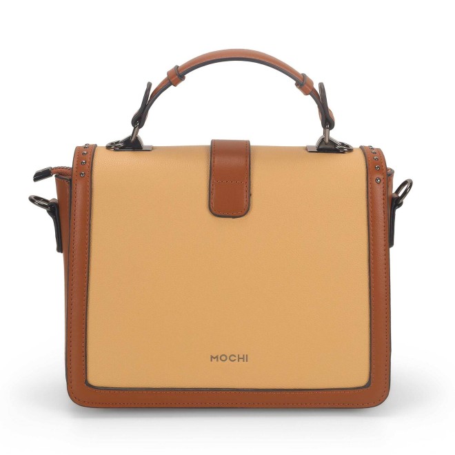 Mochi Women Beige Casual Sling Bag (SKU: 66-720-20-10)