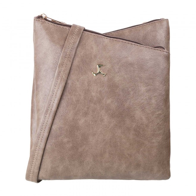 Women Brown Zip Top Sling