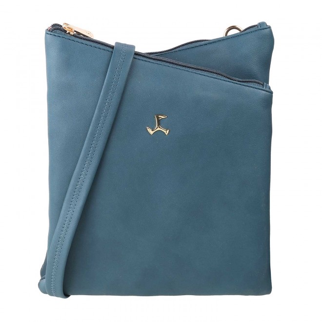 Women Blue Zip Top Sling