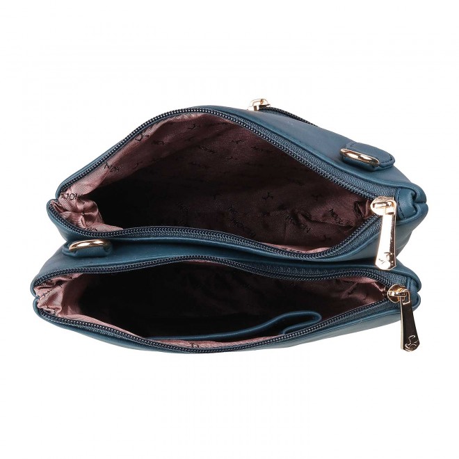Mochi Women Blue Zip Top Sling (SKU: 66-7211-45-10)
