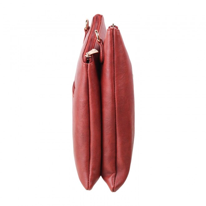 Mochi Women Red Zip Top Sling (SKU: 66-7211-18-10) Mochi Women Red Zip Top Sling (SKU: 66-7211-18-10)