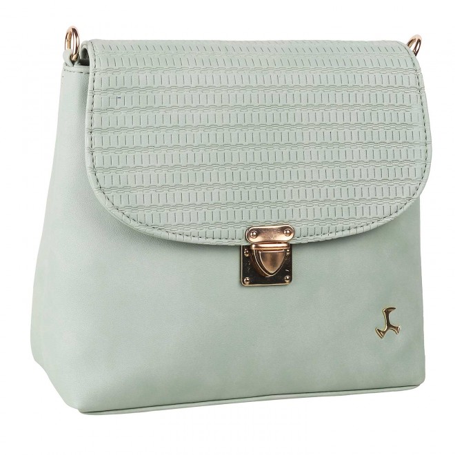 Mochi Women Green Flap Over Sling (SKU: 66-7212-21-10)
