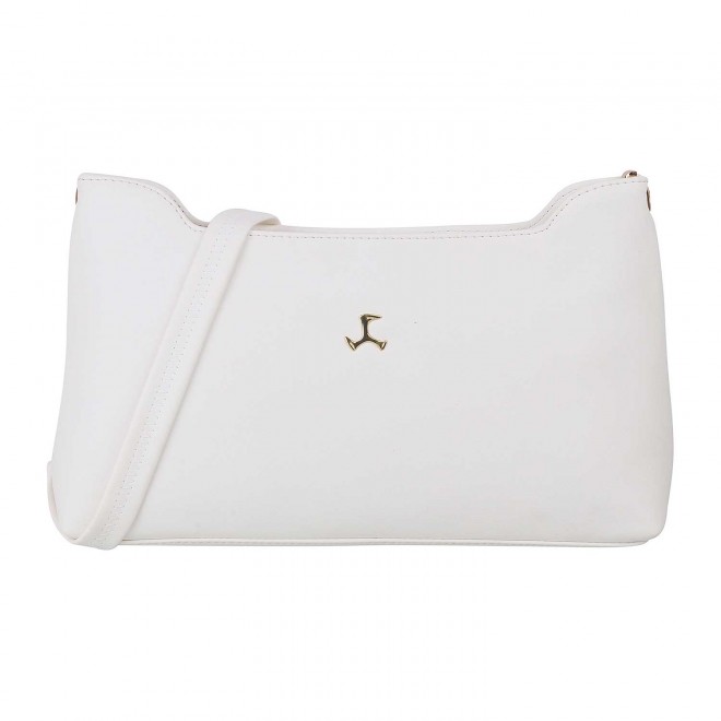 Women White Zip Top Sling