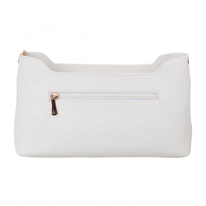 Mochi Women White Zip Top Sling (SKU: 66-7213-16-10)