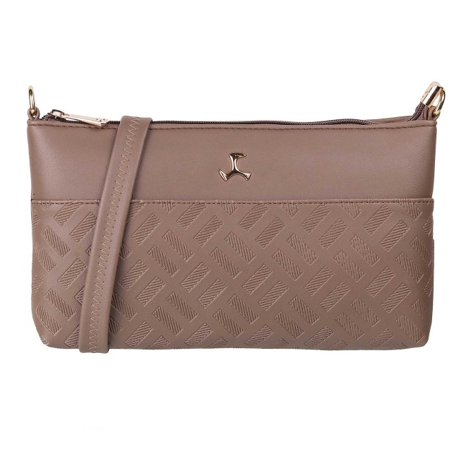 Women Light-Brown Zip Top Sling