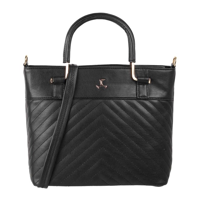 Mochi Women Black Satchel Bag (SKU: 66-7256-11-10)