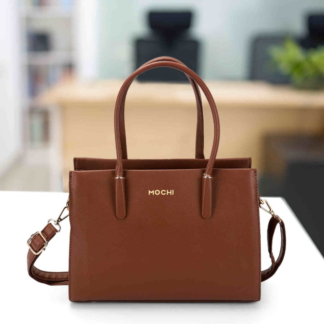 Mochi Women Brown Casual Satchels