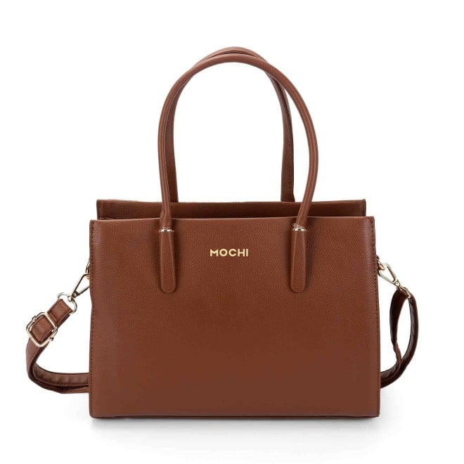 Mochi Women Brown Casual Satchels (SKU: 66-728-12-10)