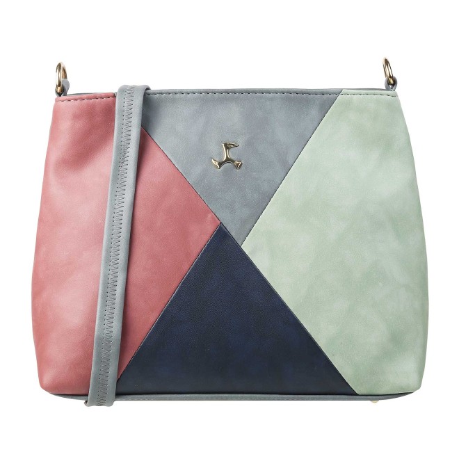 Mochi Women Grey Zip Top Sling (SKU: 66-7355-14-10)