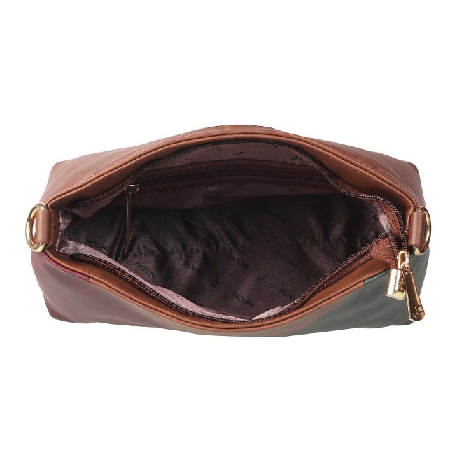 Mochi Women Brown Zip Top Sling (SKU: 66-7355-12-10)