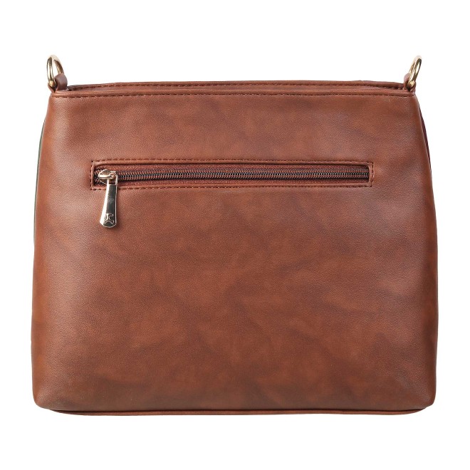 Mochi Women Brown Zip Top Sling (SKU: 66-7355-12-10)