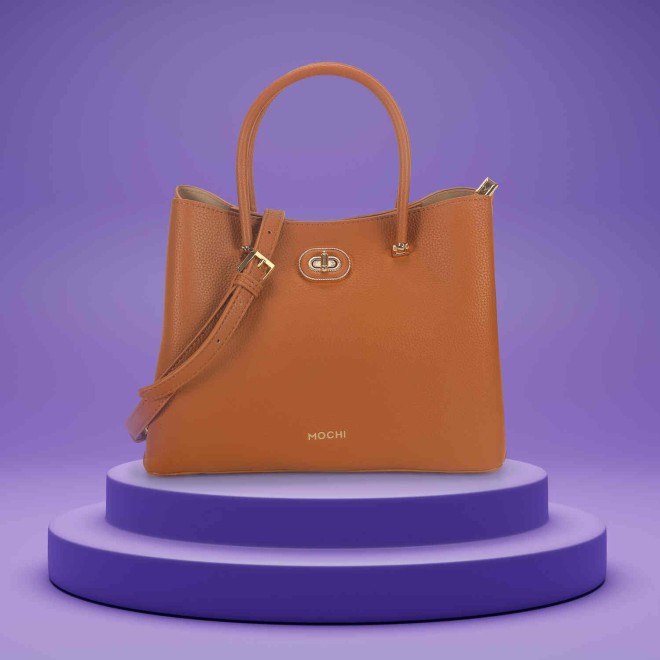 Women Tan Casual Satchels
