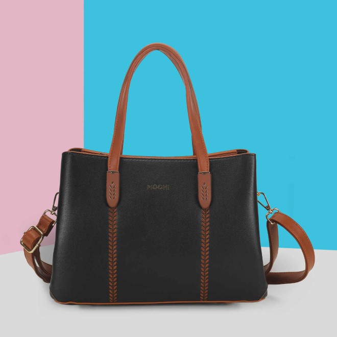 Women Black Casual Satchels