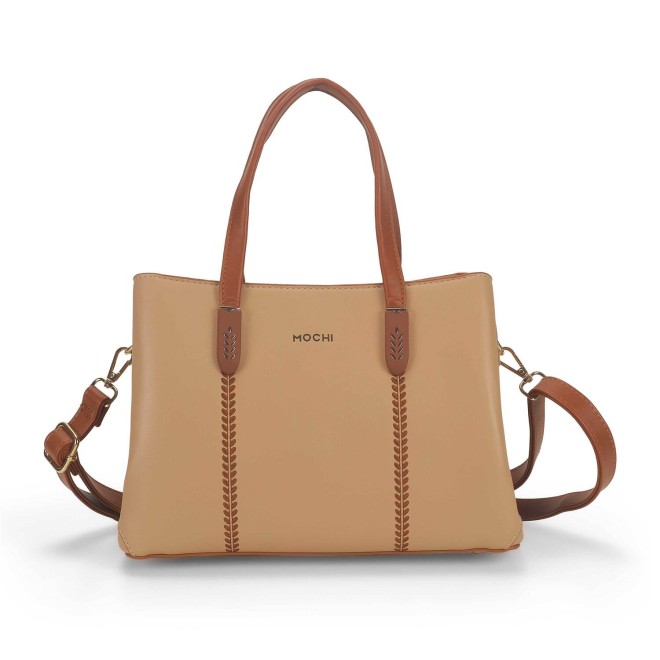 Mochi Women Beige Casual Satchels (SKU: 66-739-20-10)