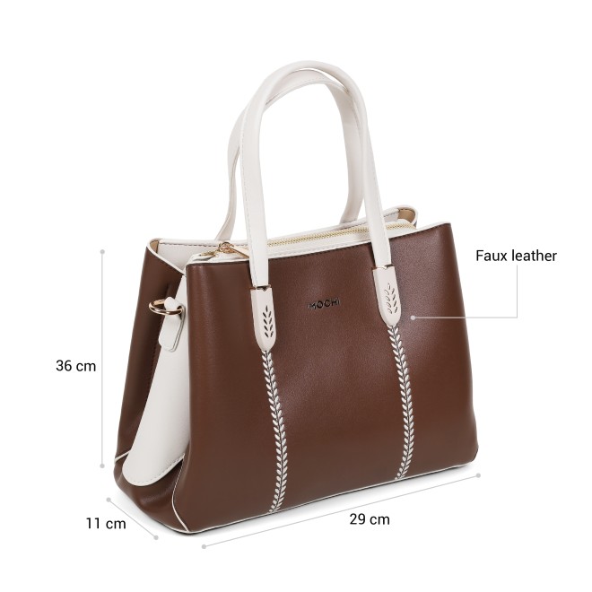 Mochi Women Brown Satchel Bag (SKU: 66-739-12-10)