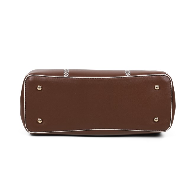 Mochi Women Brown Satchel Bag (SKU: 66-739-12-10)