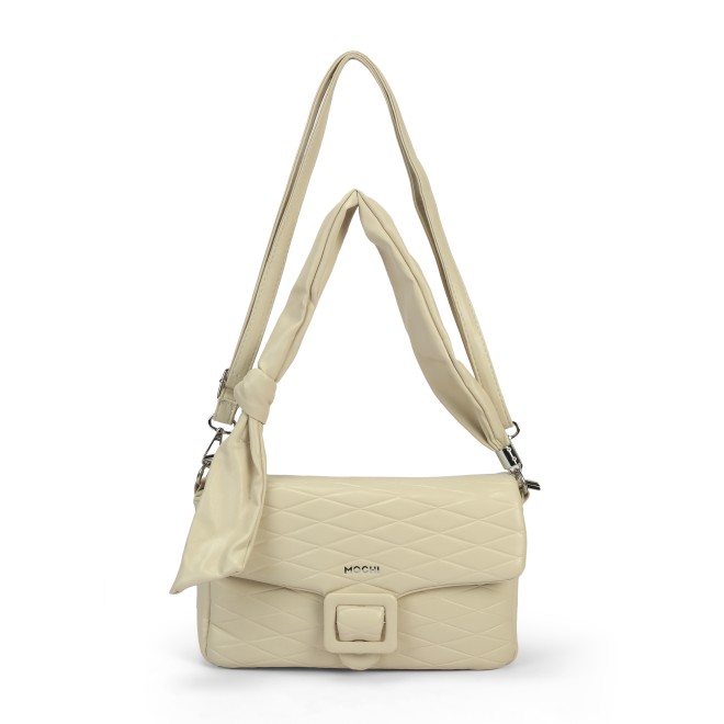 Mochi Women White Shoulder Bag (SKU: 66-747-16-10)