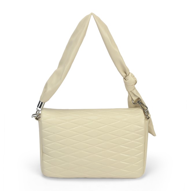 Mochi Women White Shoulder Bag (SKU: 66-747-16-10)