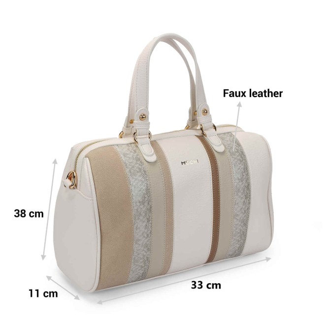 Mochi Women Off White Casual Shoulder Bag (SKU: 66-750-66-10) Mochi Women Off White Casual Shoulder Bag (SKU: 66-750-66-10)