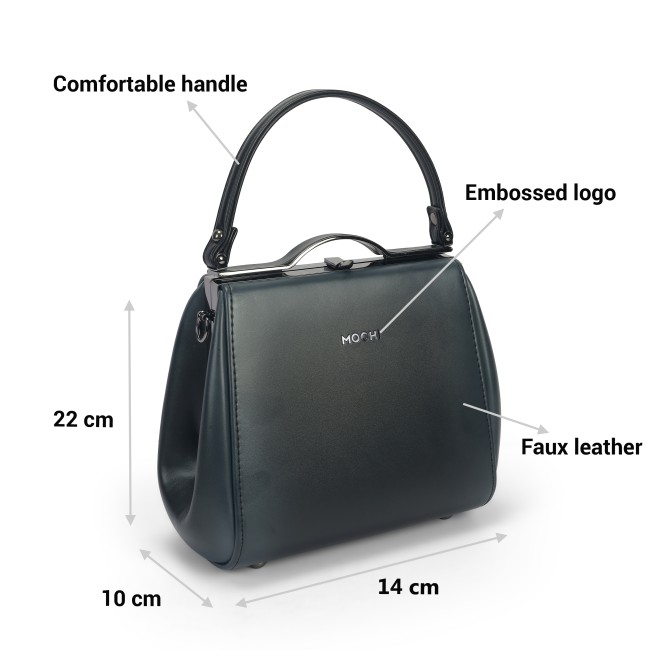 Mochi Women Black Satchel Bag (SKU: 66-751-11-10)