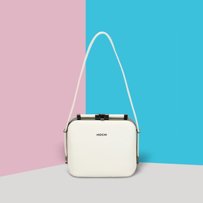 Mochi Women White Evening Bag