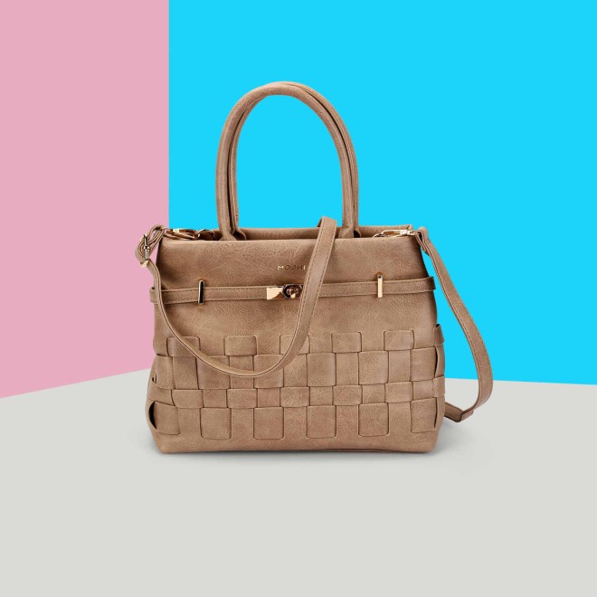 Women Beige Casual Shoulder Bag