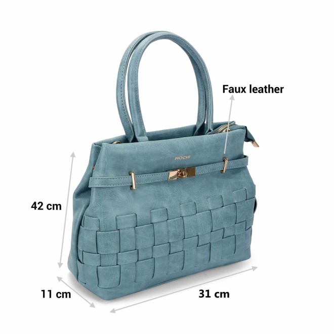 Mochi Women Blue Casual Shoulder Bag (SKU: 66-755-45-10) Mochi Women Blue Casual Shoulder Bag (SKU: 66-755-45-10)