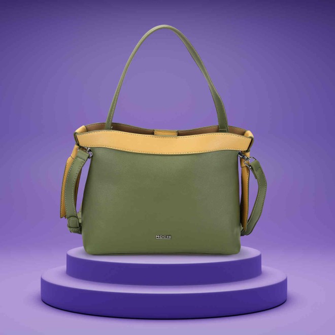 Women Green Casual Sling Bag