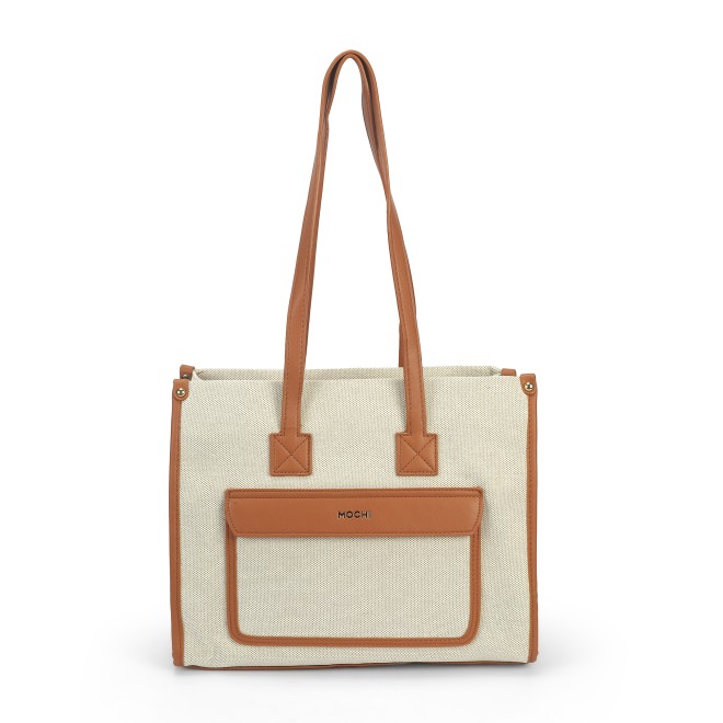 Mochi Women Tan Tote Bag (SKU: 66-761-23-10)