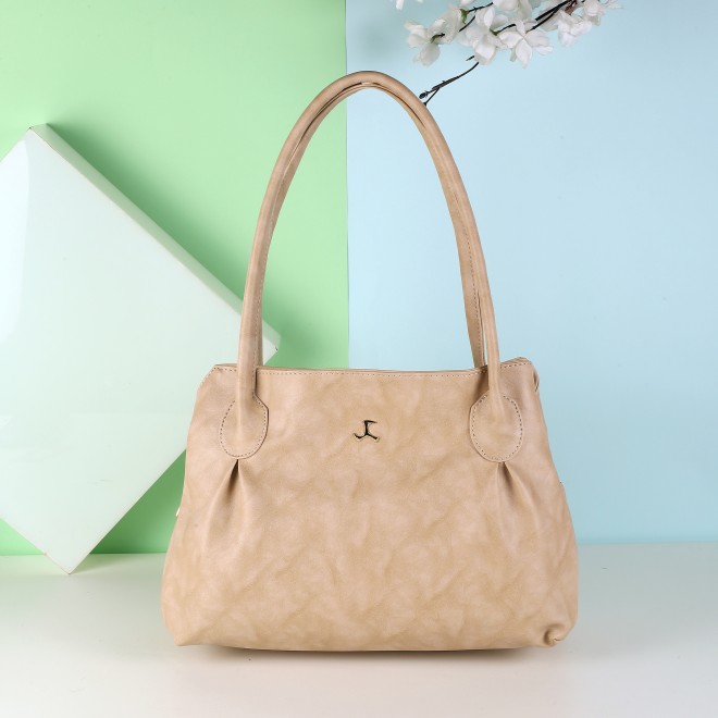 Women Beige Casual Shoulder Bag