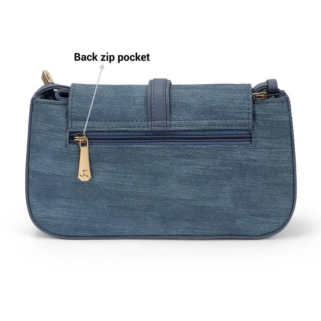 Mochi Women Blue Hand Bags Shoulder Bag (SKU: 66-763-45-10)