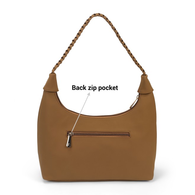 Mochi Women Tan Hand Bags Hobo Bags (SKU: 66-765-23-10)