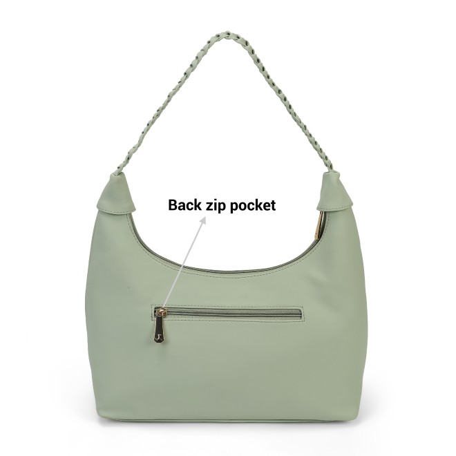 Mochi Women Light-green Hand Bags Hobo Bags (SKU: 66-765-60-10)