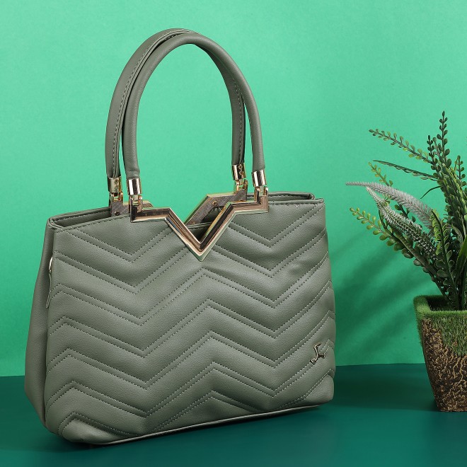Women Green Zip Top Sling