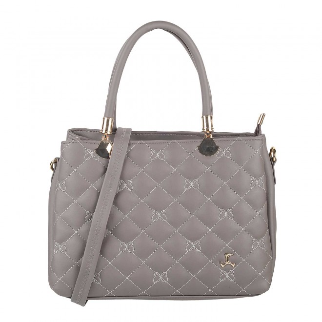 Mochi Women Grey Hand Bags Satchel Bags