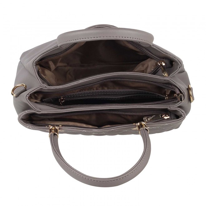 Mochi Women Grey Hand Bags Satchel Bags (SKU: 66-7652-14-10)