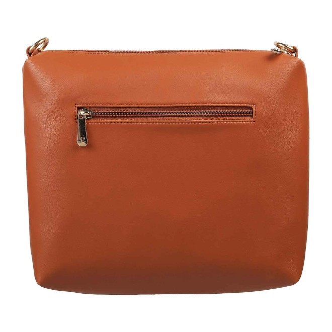 Mochi Women Tan Zip Top Sling (SKU: 66-7673-23-10)