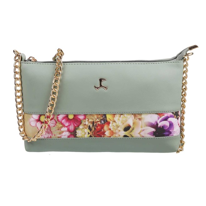 Women Light-Green Zip Top Sling