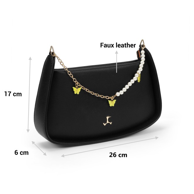 Mochi Women Black Hand Bags Shoulder Bag (SKU: 66-769-11-10)