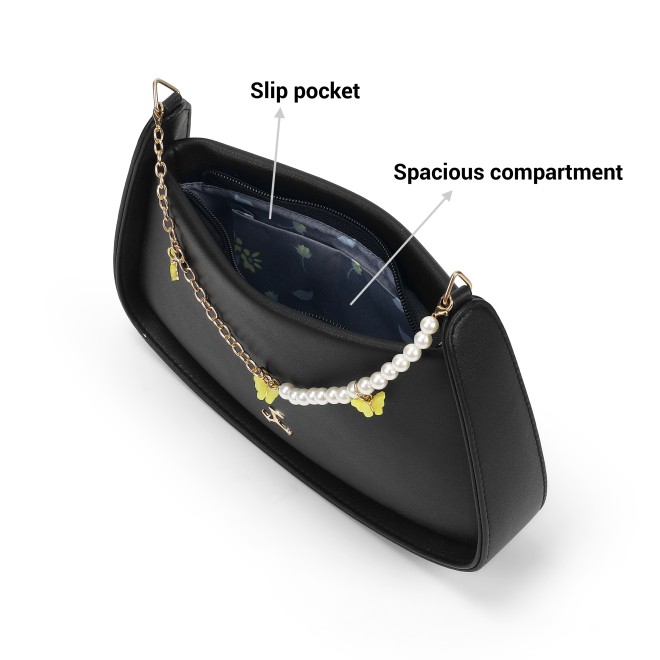 Mochi Women Black Hand Bags Shoulder Bag (SKU: 66-769-11-10)