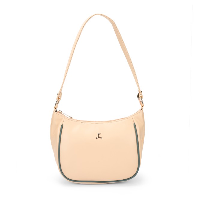 Women Beige Hand Bags Shoulder Bag