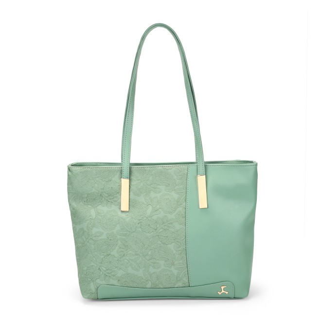 Women Green Hand Bags Tote bag