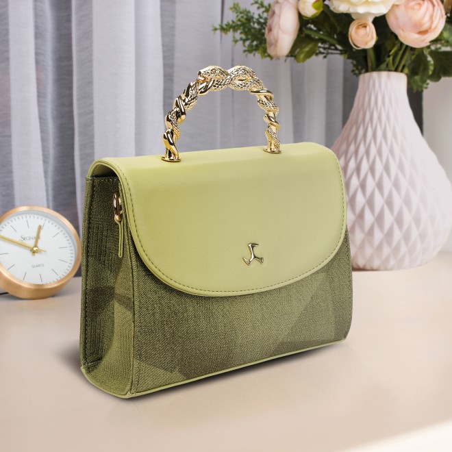 Mochi Women Light-green Satchel Bag