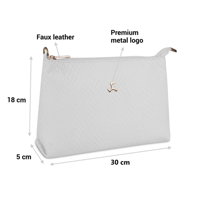 Mochi Women White Casual Sling Bag (SKU: 66-7751-16-10)