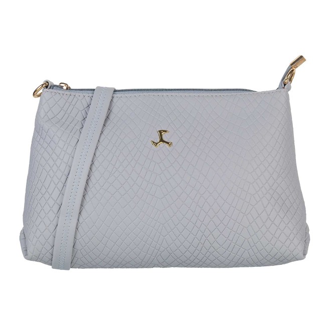 Mochi Women Light-Blue Zip Top Sling