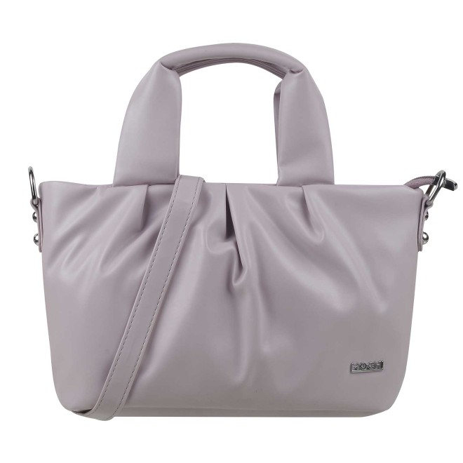 Mochi Women Grey Satchel Bag